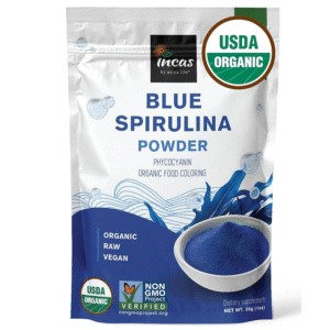 blue spirulina powder