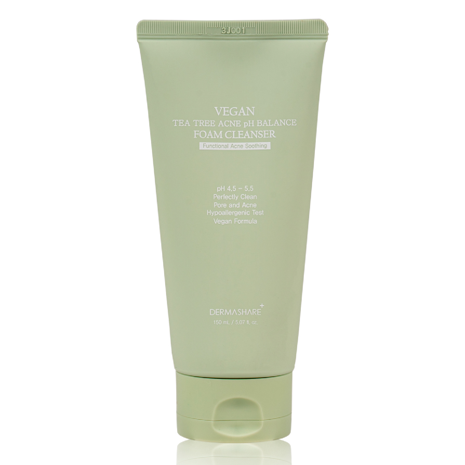 dermashare vegan tea tree acne ph balance foam cleanser (limpiador facial vegano en espuma de Árbol de té y ph balanceado para acné dermashare vegan tea tree acne ph balance foam cleanser (limpiador facial vegano en espuma de Árbol de té y ph balanceado para acné