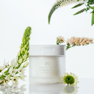 dermashare vegan tea tree 89 cooling toner pad