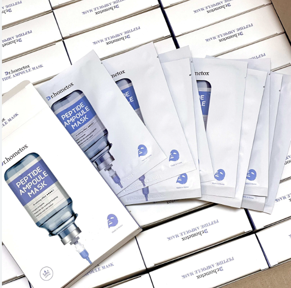 dr. hometox peptide ampoule mask (10 unidades) dr. hometox peptide ampoule mask (10 unidades)