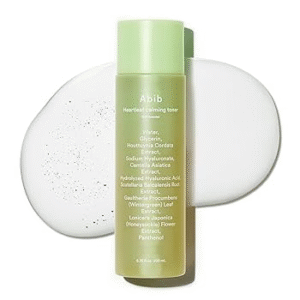 abib heartleaf calming toner skin booster | tónico calmante e hidratante
