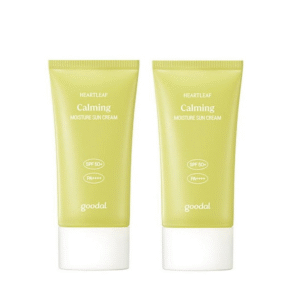 goodal heartleaf calming moisture sun cream spf50+ pa++++