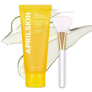 aprilskin real calendula peel off mask (mascarilla calmante y purificante peel off de caléndula)