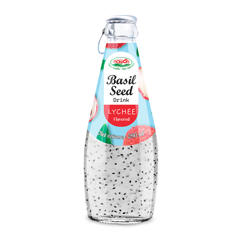 bebida de semillas de albahaca, mango, uva con sabor a lichi (lychee) bebida de semillas de albahaca, mango, uva con sabor a lichi (lychee)