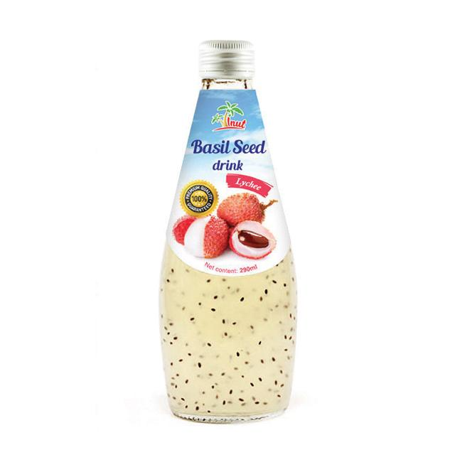 bebida de semillas de albahaca, mango, uva con sabor a lichi (lychee) bebida de semillas de albahaca, mango, uva con sabor a lichi (lychee)